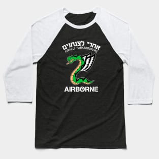 Mod.16 ISRAELI PARATROOPERS AIRBORNE Baseball T-Shirt